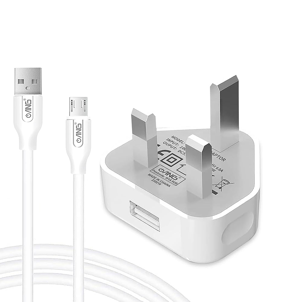 ýýýýýýANG TC05A Single USB Port with Micro Cable Charger Kit, Compact and Convenient Charging Solution for Micro-USB Devices.ýýýýýý