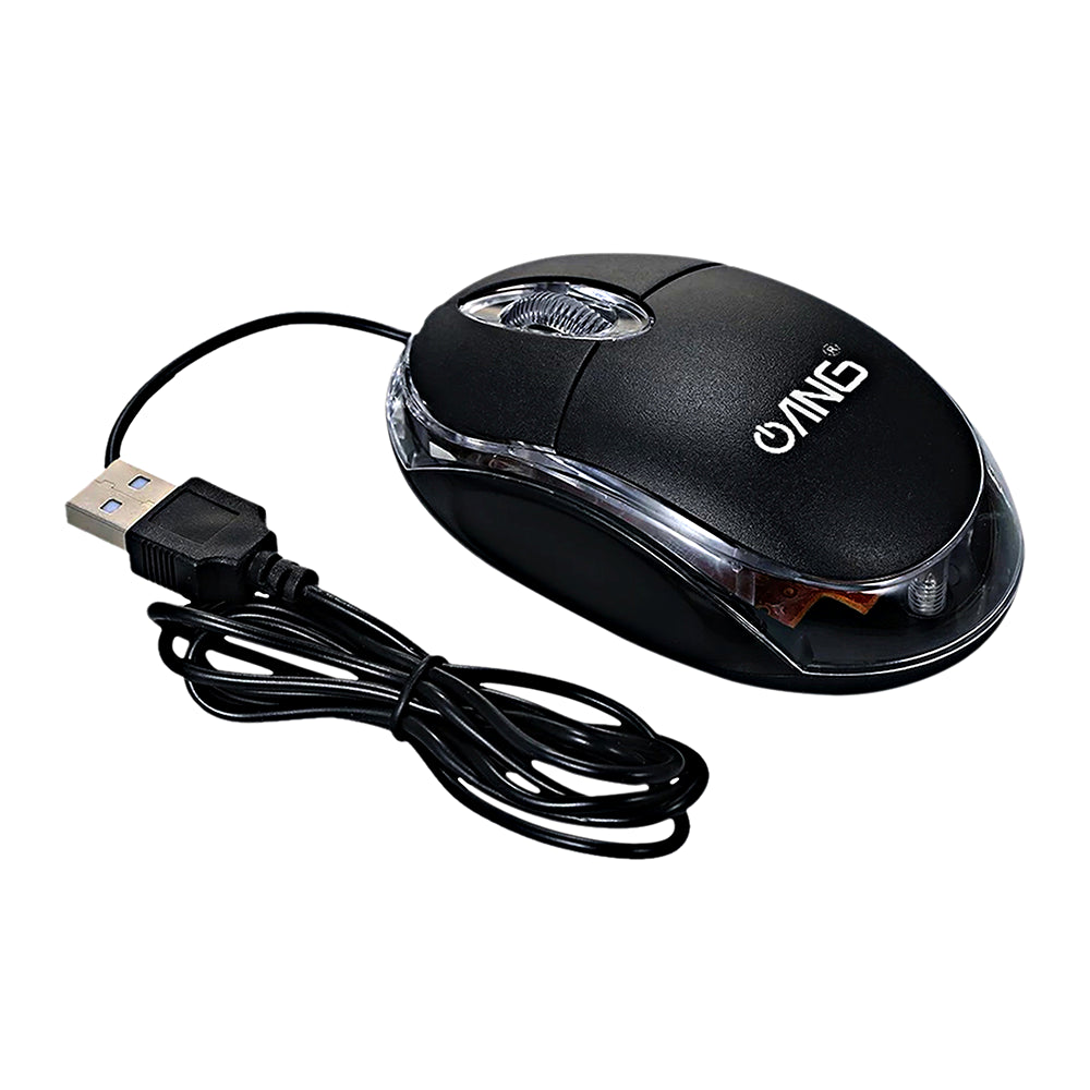 "ANG HD5621 USB-A 1200 DPI Wired Optical Mouse"