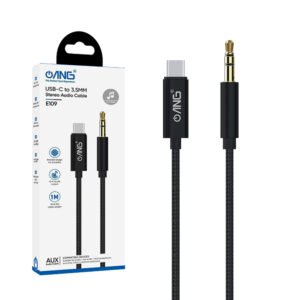 ANG E109 Audio Cable - 3.5MM AUX TO USB C