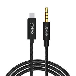 ANG E109 Audio Cable - 3.5MM AUX TO USB C-1