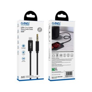 ANG E109 Audio Cable - 3.5MM AUX TO USB C-2