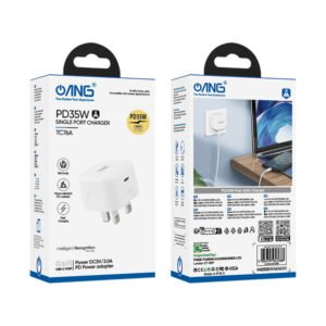 ANG TC76A - PD 35W Single USB C Port Adaptor - Premium Packing-3