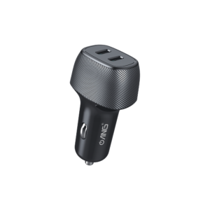 28A ANG CA02 PD60W Dual Type-C Ports Fast Car Charger