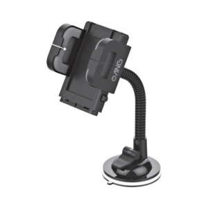 8A ANG 06-A Universal Long Neck Car Holder Black